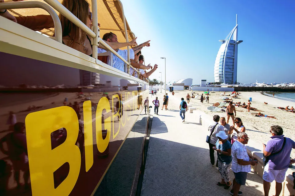 Abu Dhabi, Dubai, and Muscat: 3 Hop-On Hop-Off City Tours